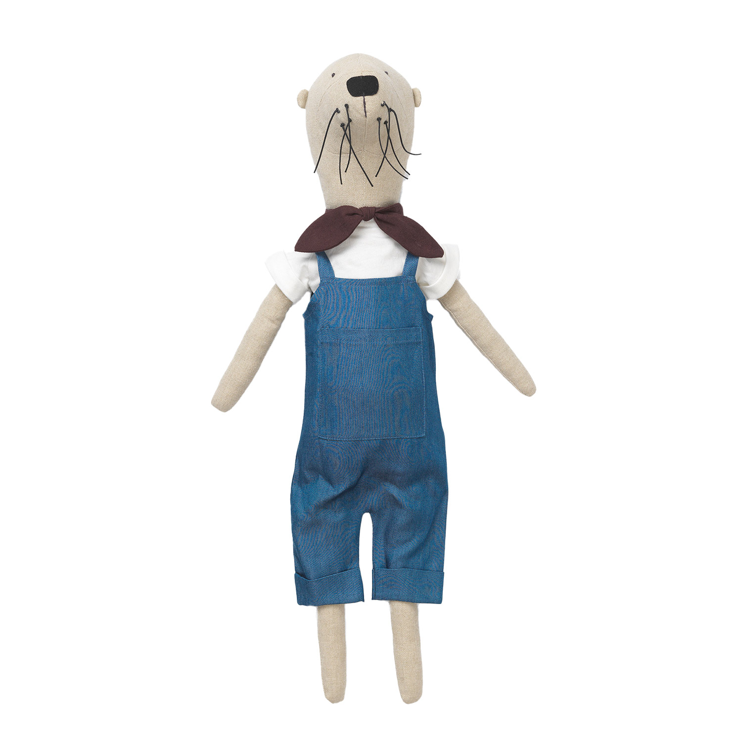 ferm living otter teddy natural kuscheltier 96318