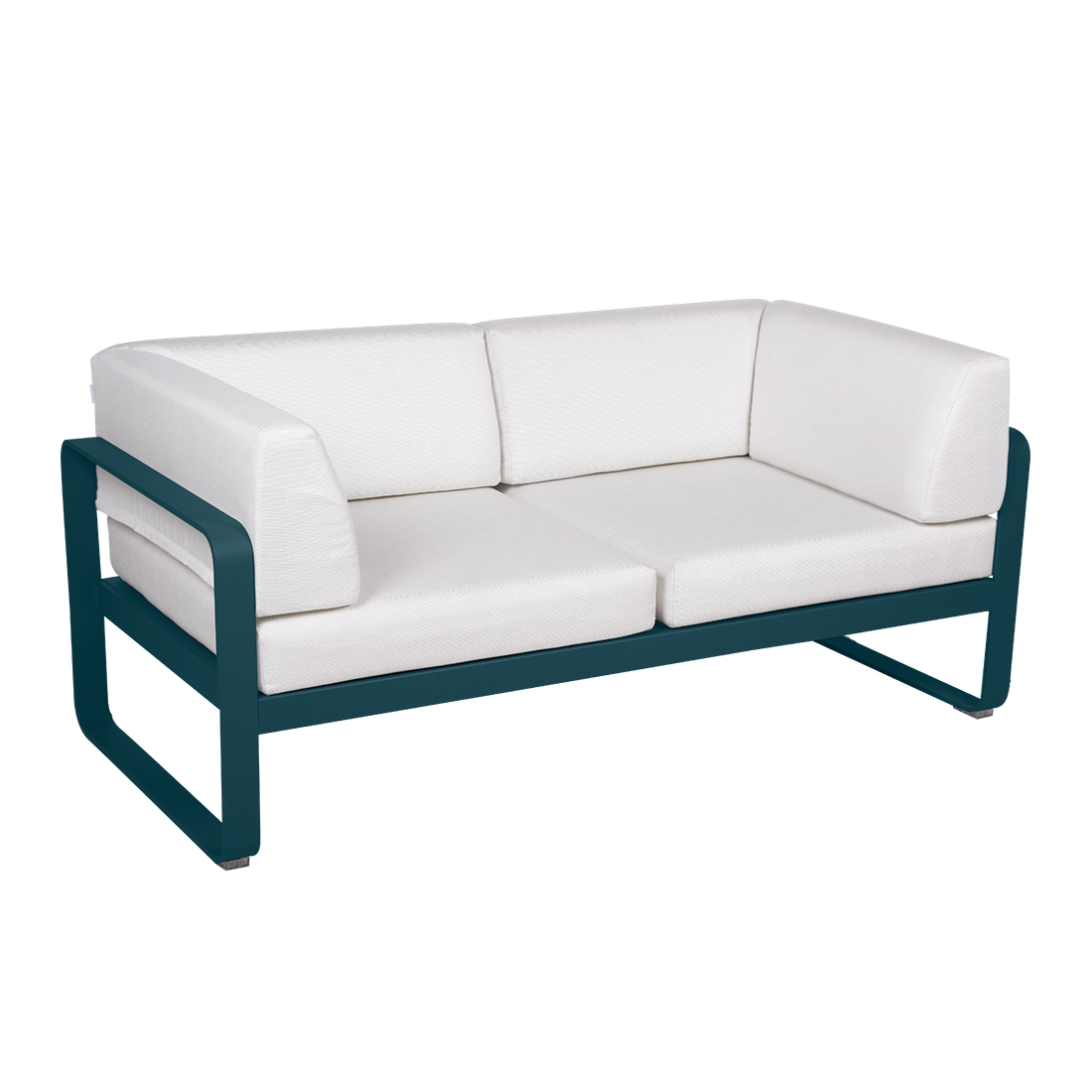 fermob bellevie club sofa acapulcoblau grauweiss 66042