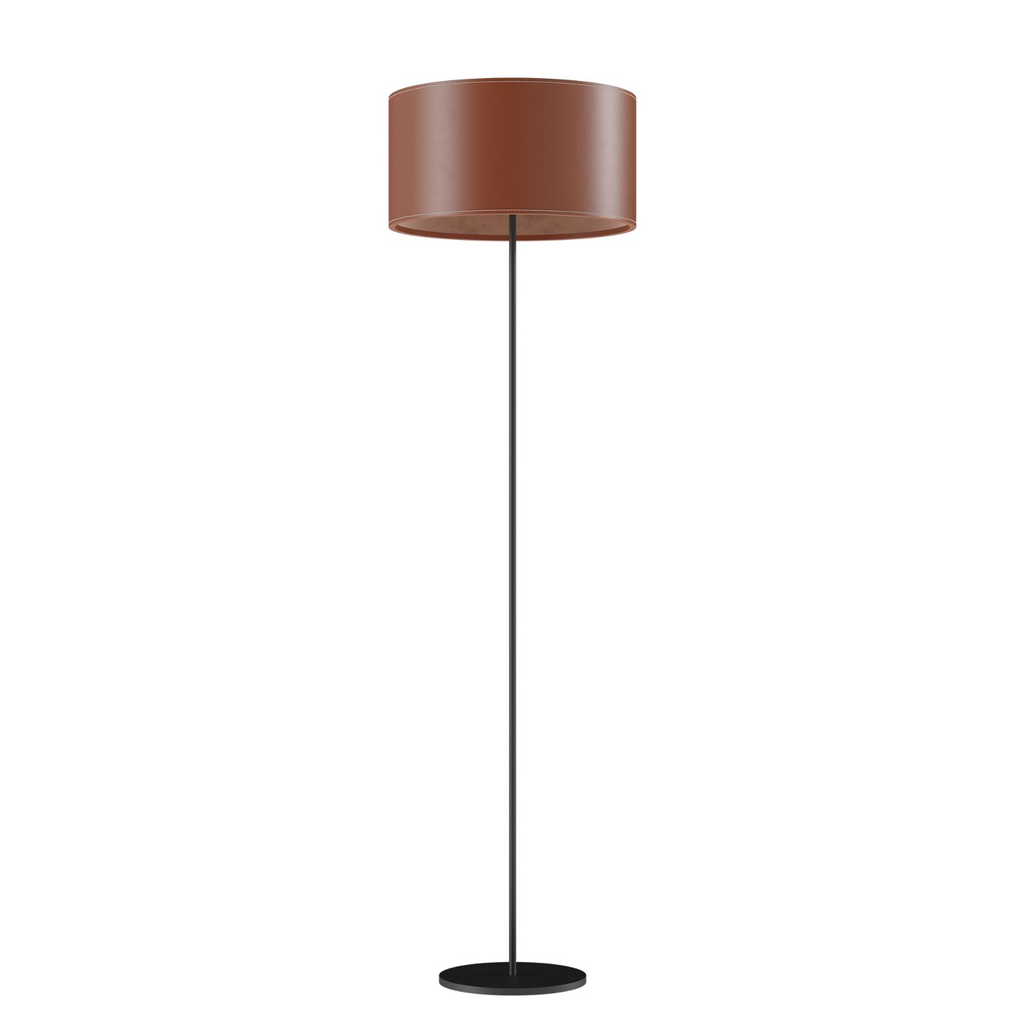 Cuero - Cylinder Leather Stehlampe 42 cm polo