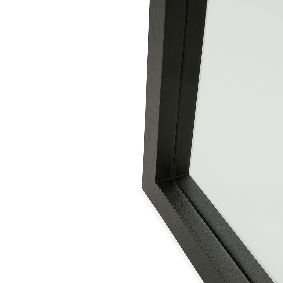 51289 light frame ethnicraft spiegel schwarz close up rahmen freisteller 86932