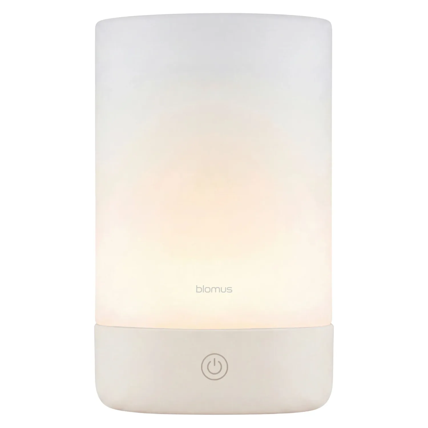 blomus - CALMA LED Akku Leuchte M silk gray
