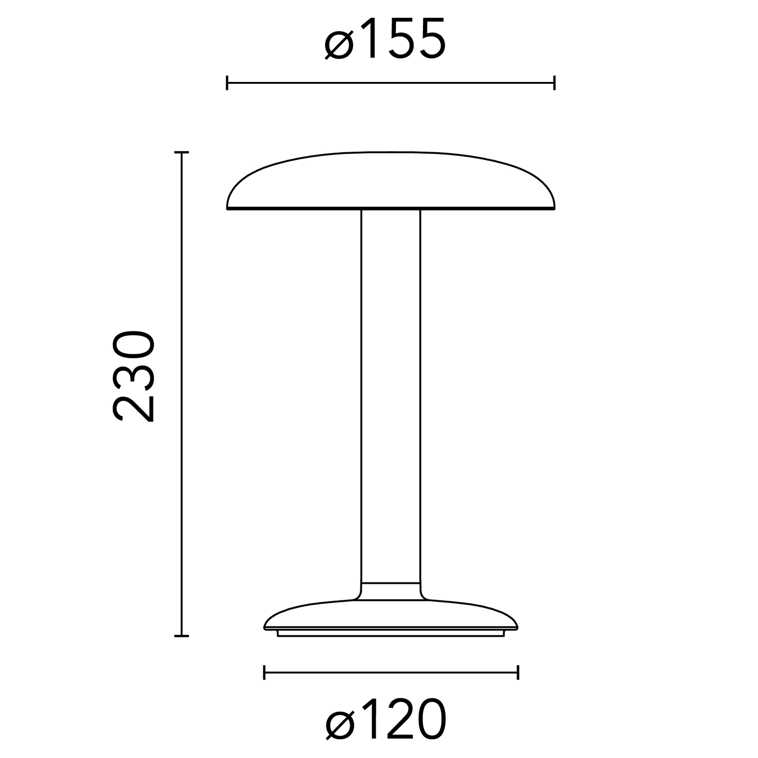 tischleuchte flos gustave abmessungen 87225