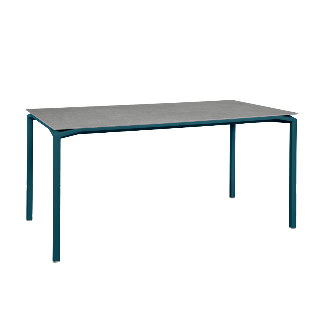 Fermob - Calvi Mineral Tisch 160x80 cm kreta acapulcoblau