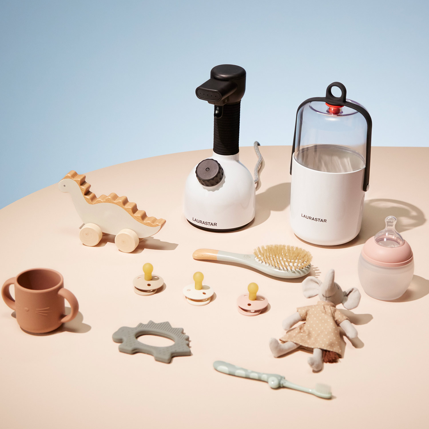 laurastar iggi steamer dampf sterilisierungs set tisch 99289