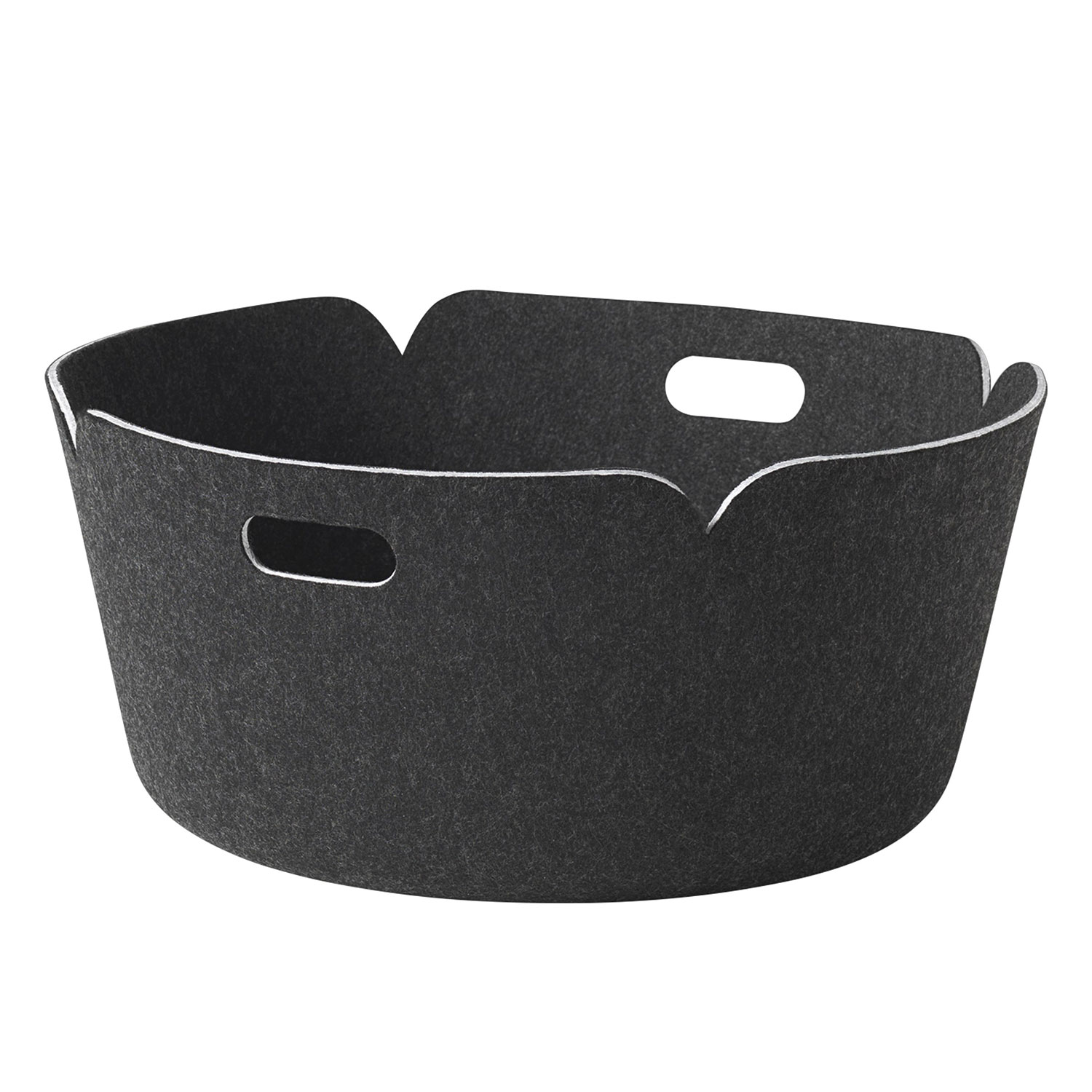 muuto restore rund black melange 57153