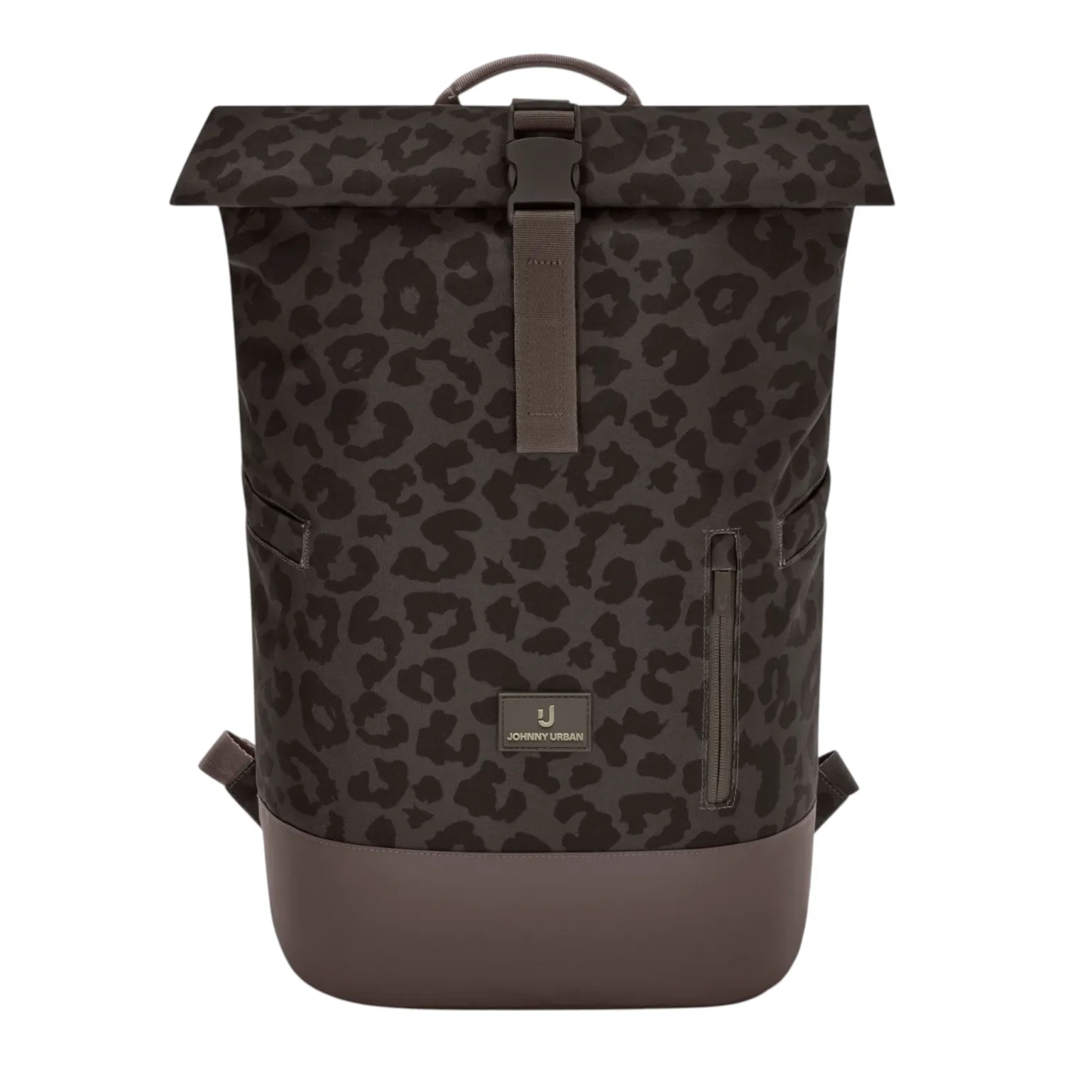 Johnny Urban - Luca Medium Rolltop Rucksack brown leo
