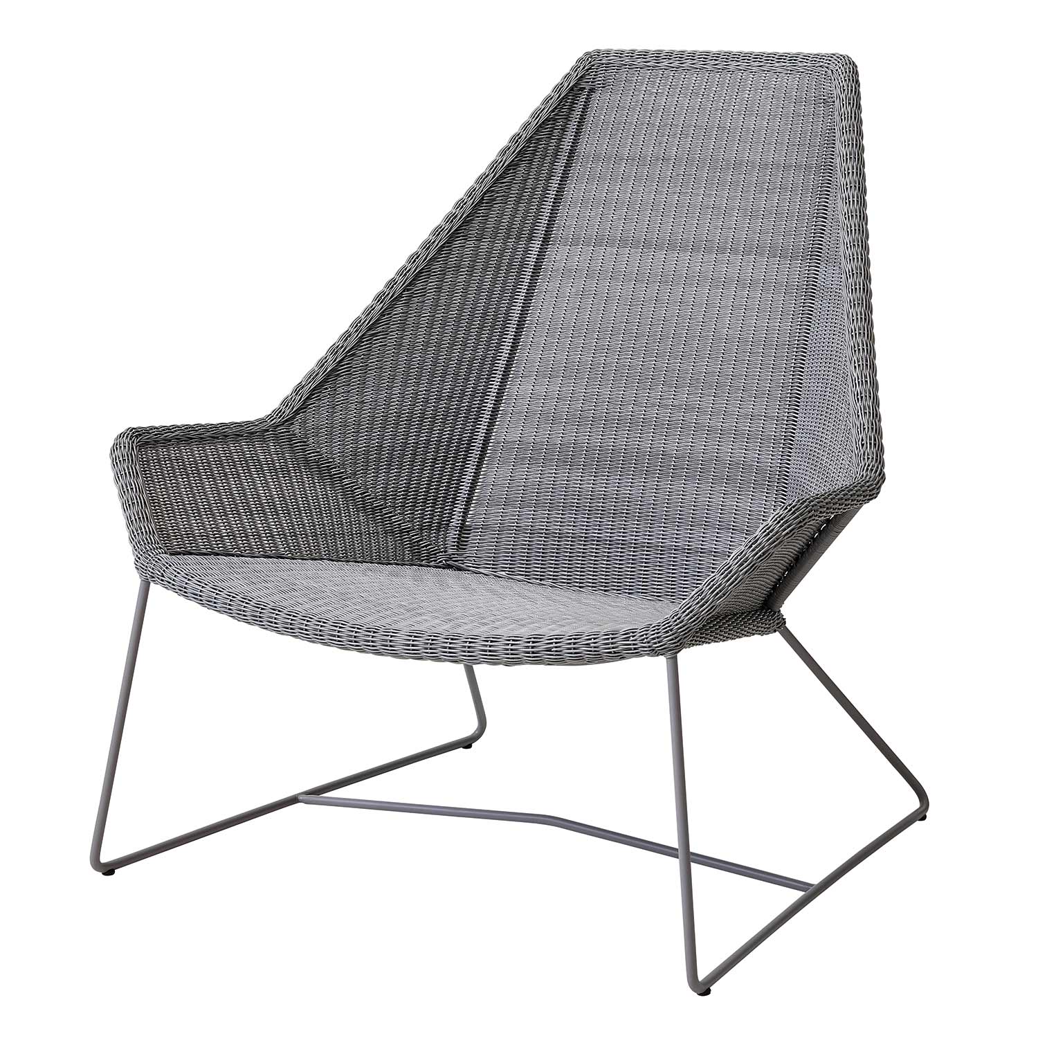 breeze highback sessel hellgrau cane line 78050