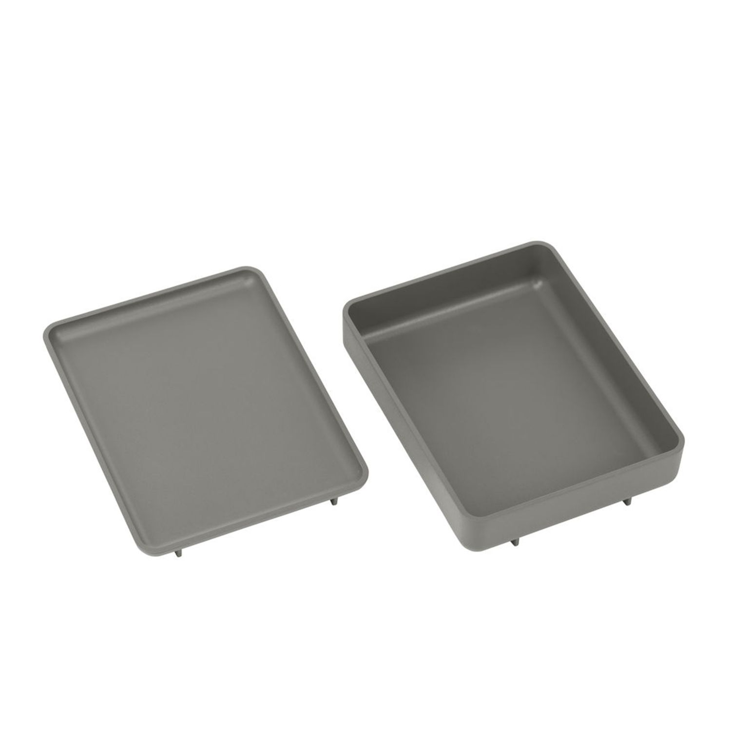 Vitra - Drop Box tray Set dunkelgrau
