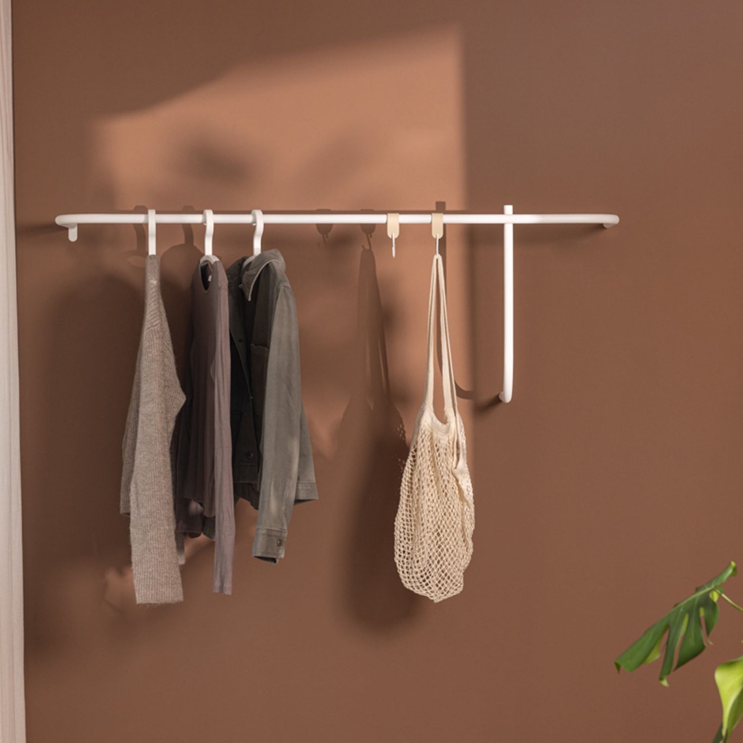 Metallbude - Tamina Garderobe weiß