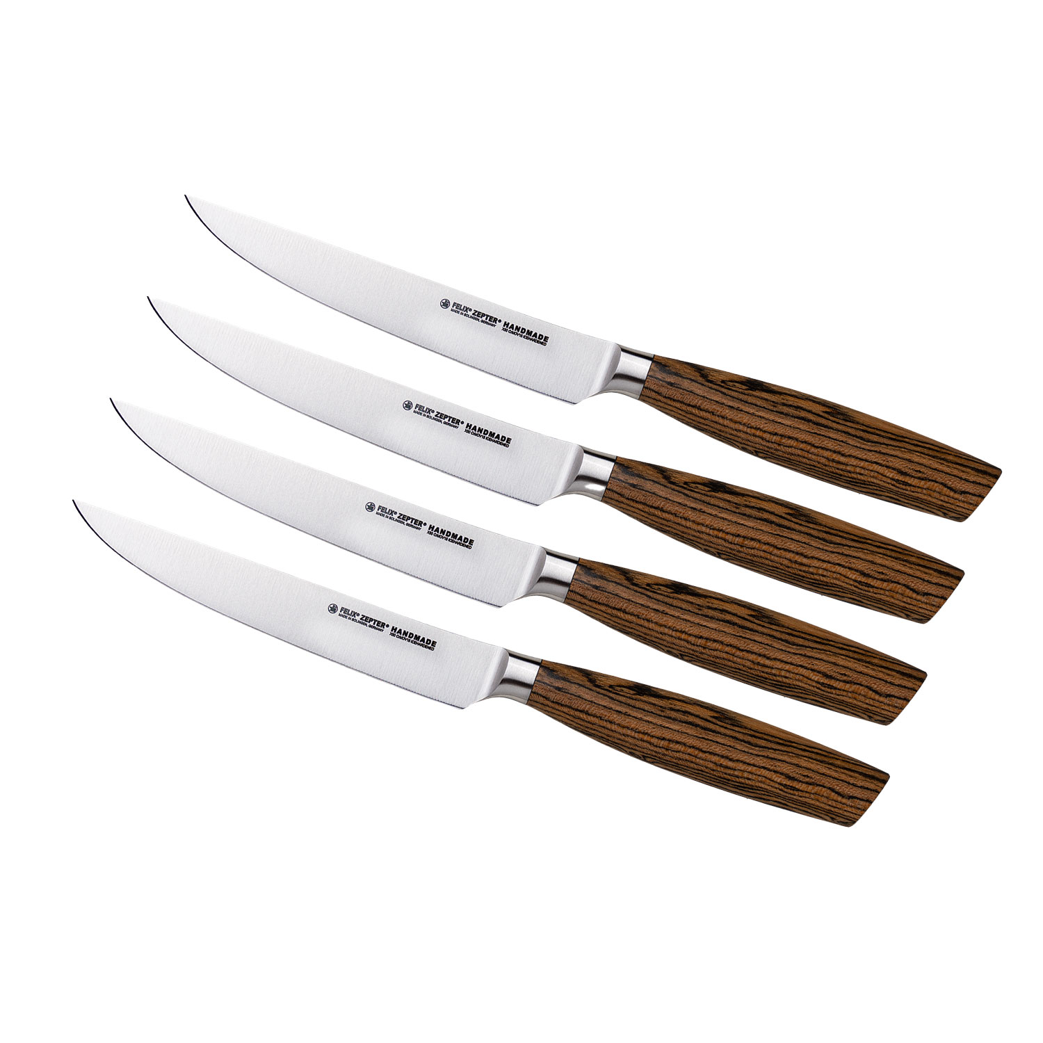 Felix Solingen - Size S Bocote Steakmesser Set
