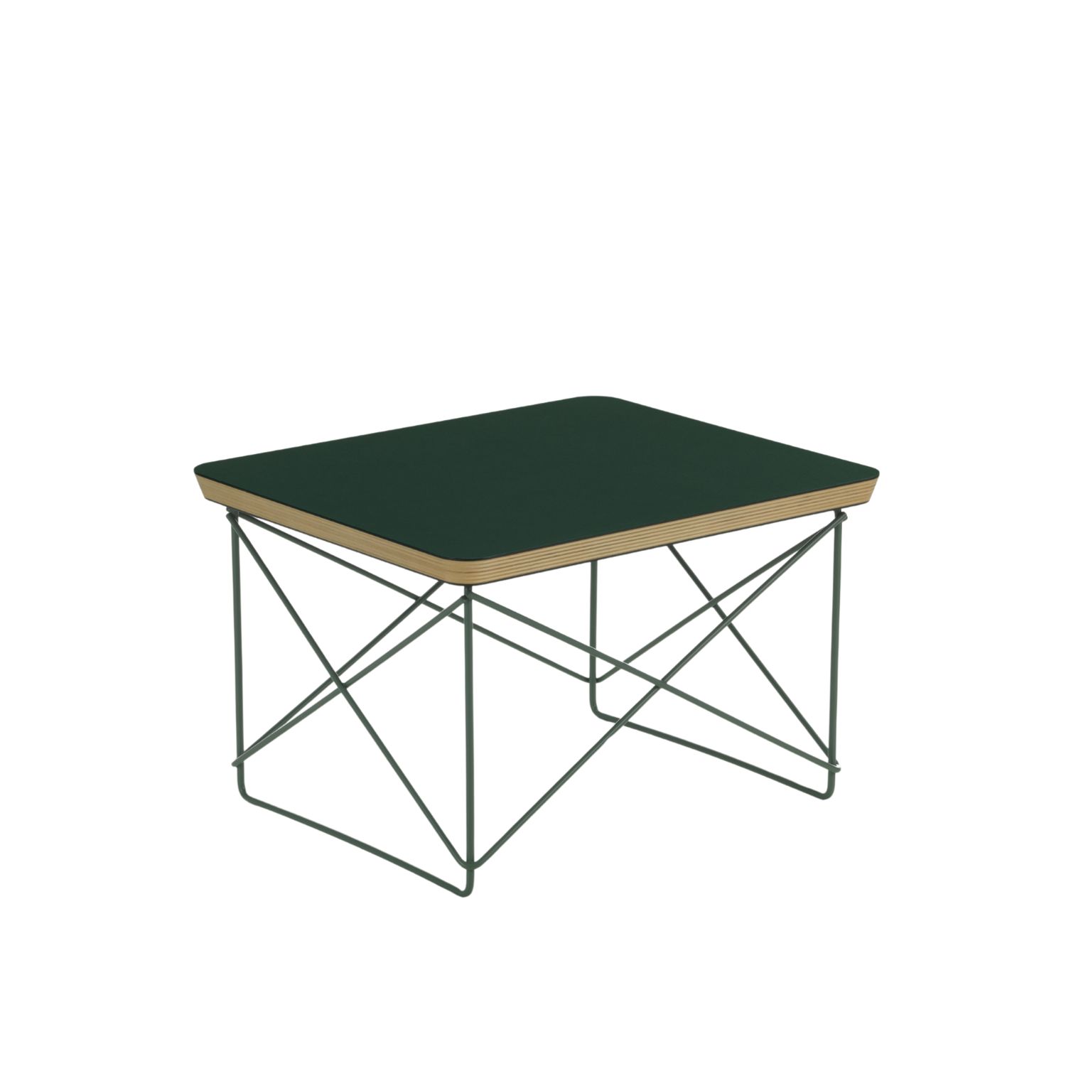 Vitra - Occasional Table LTR Linoleum jade/foam green