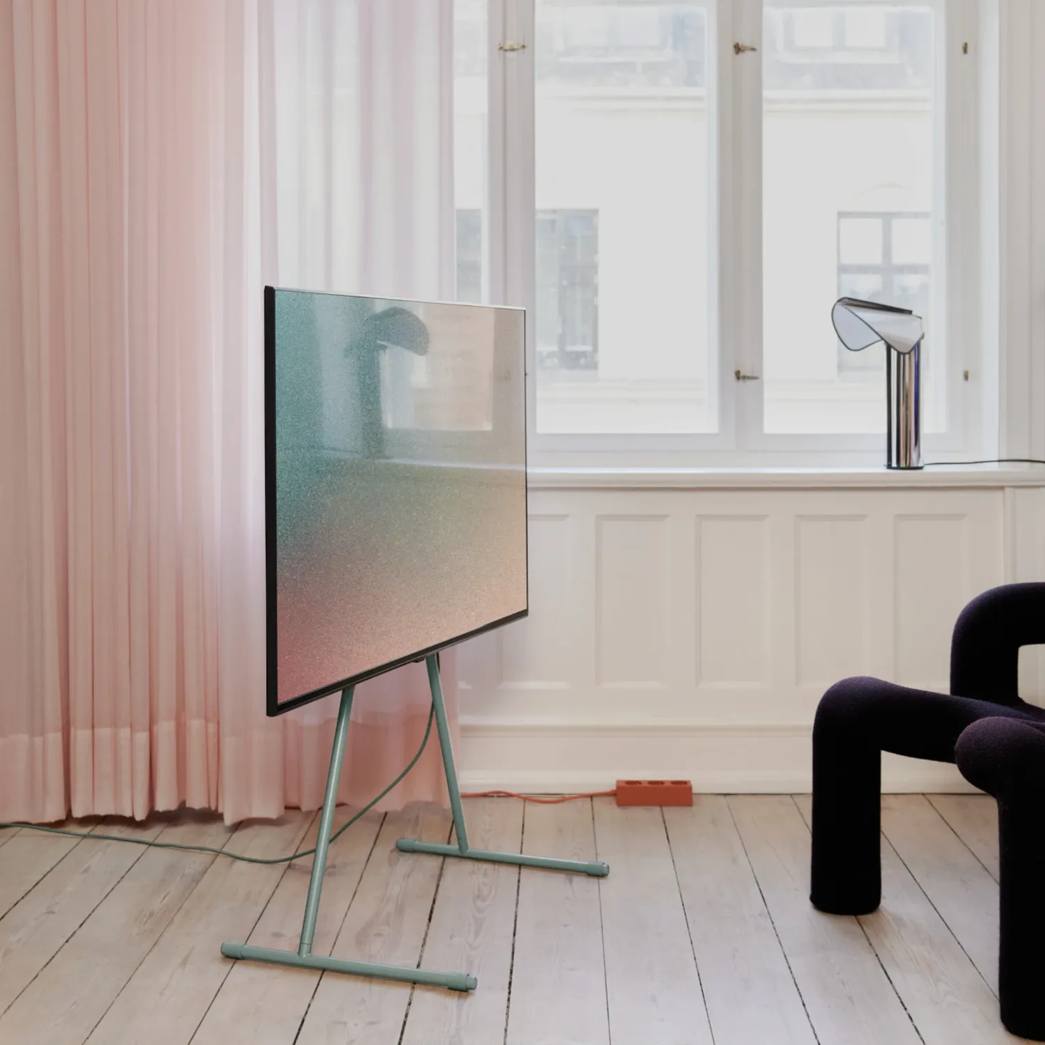 Pedestal - Viva TV-Ständer powder blue