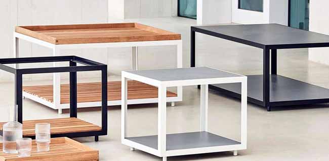 Cane-line Tisch Level Couchtisch verschiedene Farben