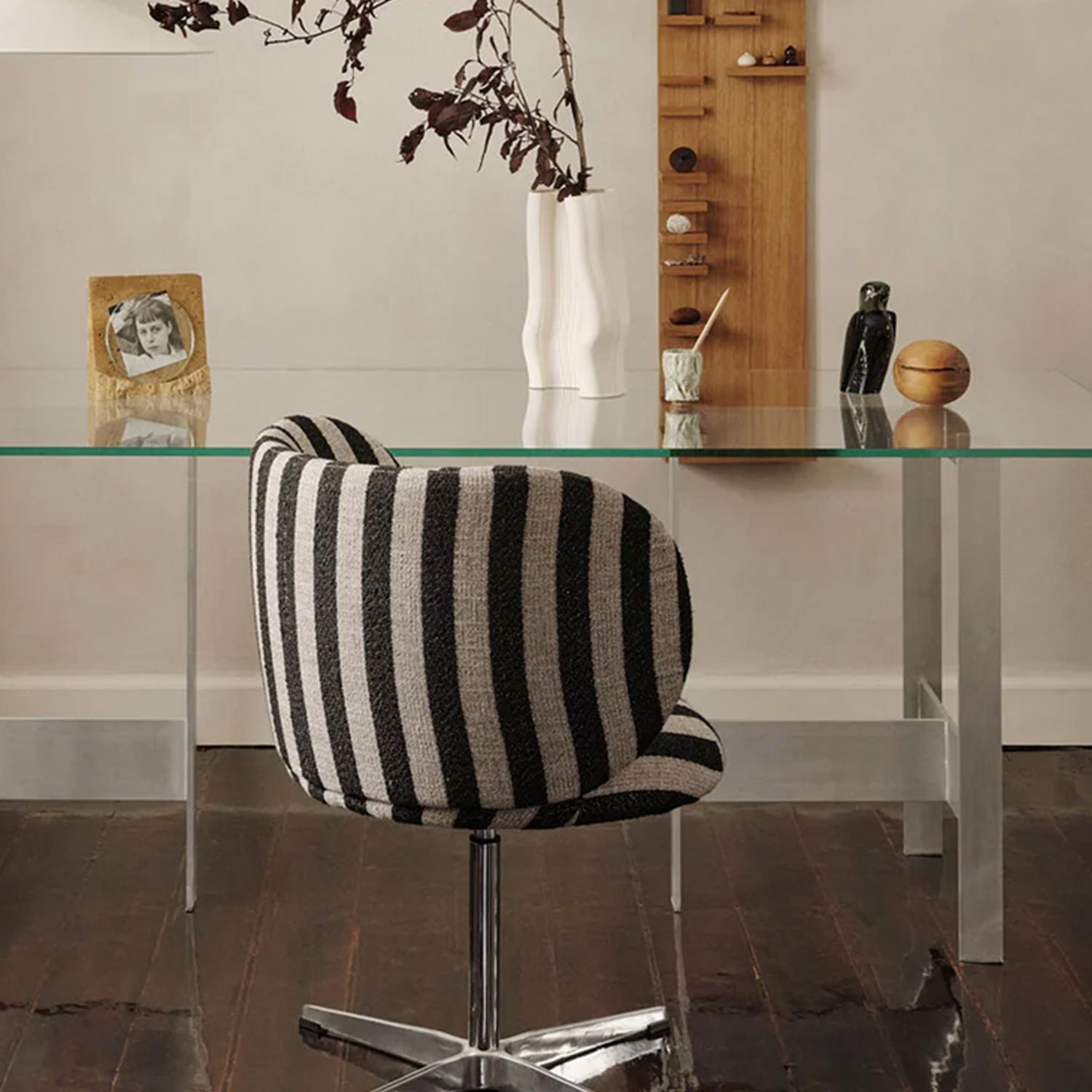 ferm LIVING Lager Esstisch Dining Table 90 200 mit Stuhl 104521