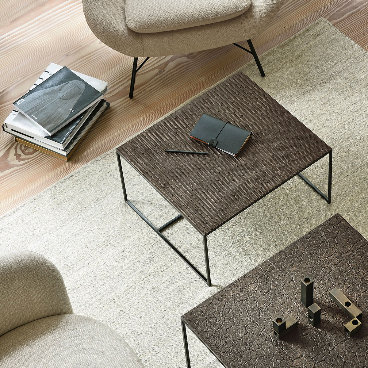 ethnicraft nomad kilim teppich lifestyle sand 86528