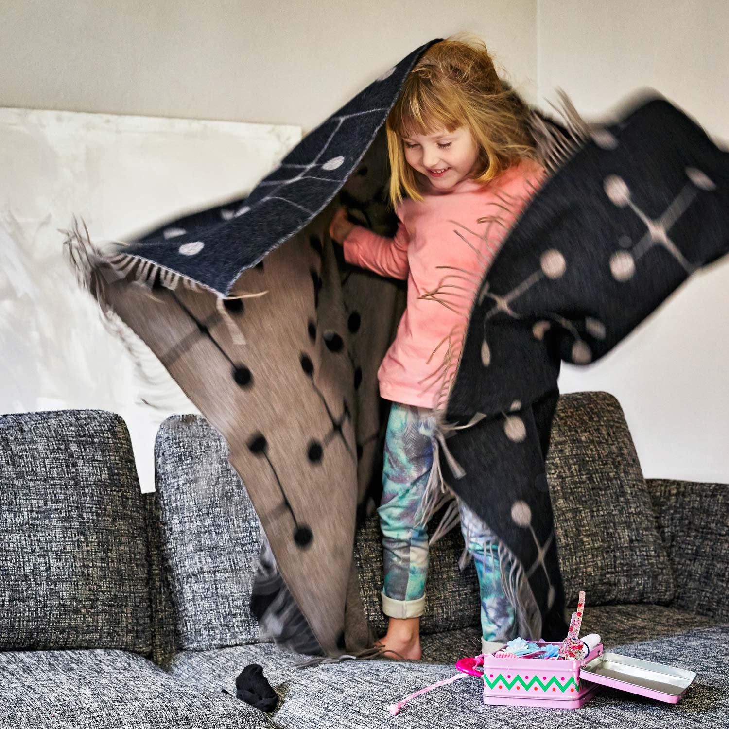 vitra eames wool blanket schwarz 2