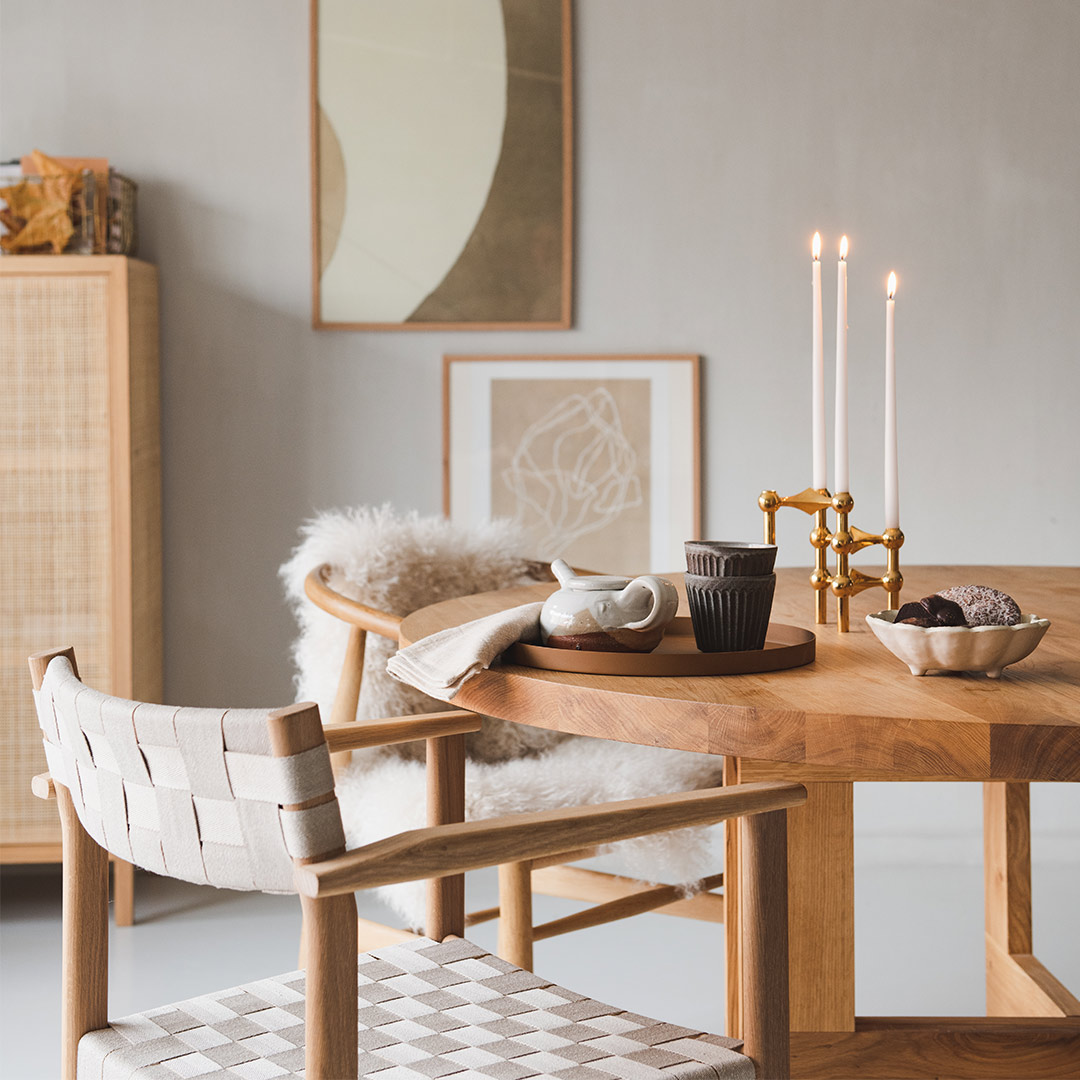 stoff nagel kerzenstaender goldfarben 71913