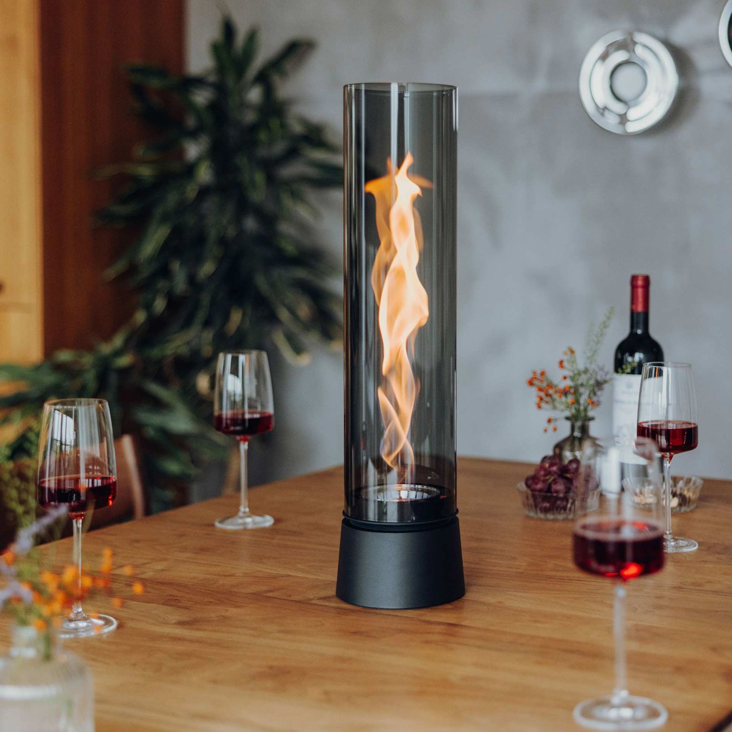 höfats - SPIN air 1200 Tischfeuer all black
