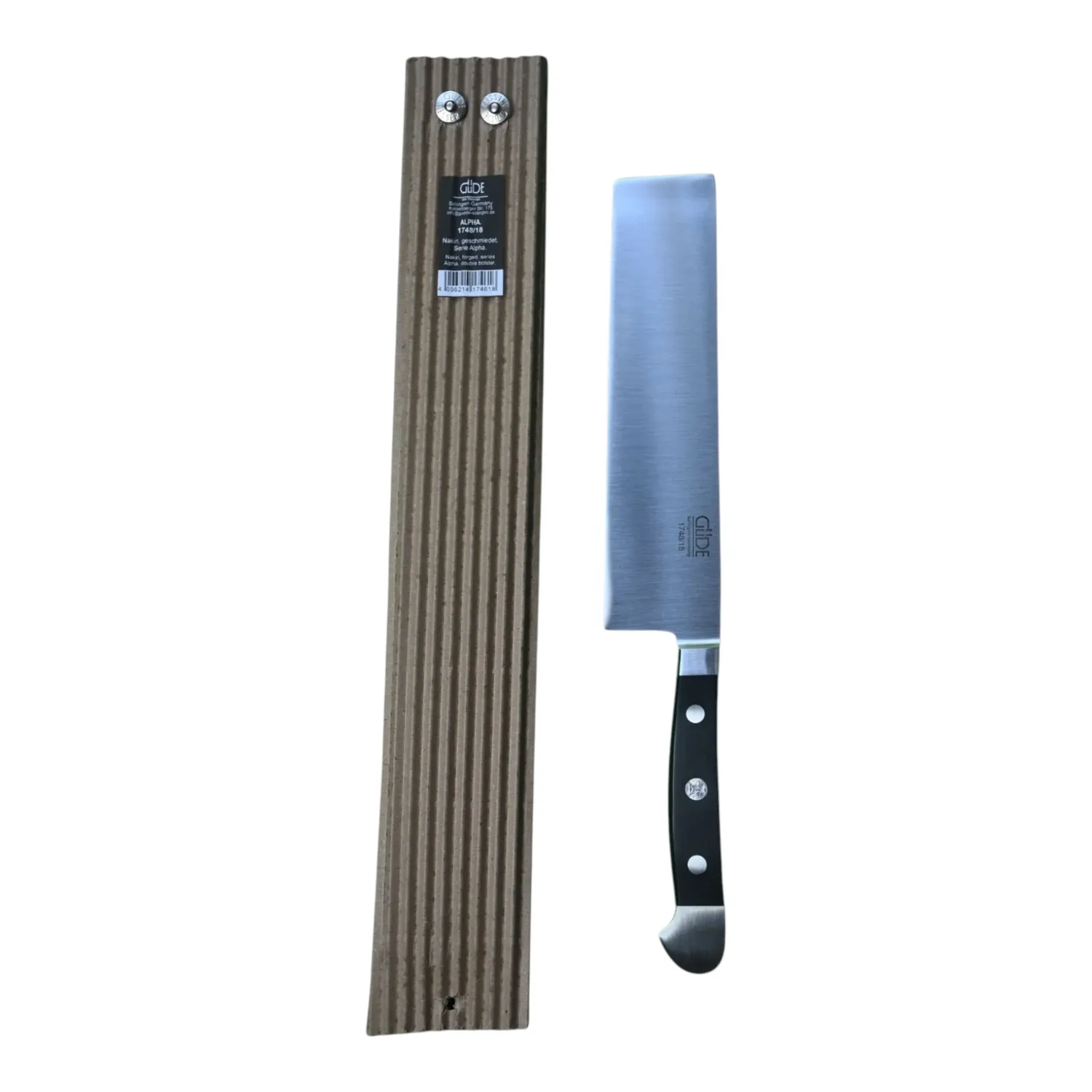 Güde - Nakiri Gemüsemesser 18 cm Serie Alpha