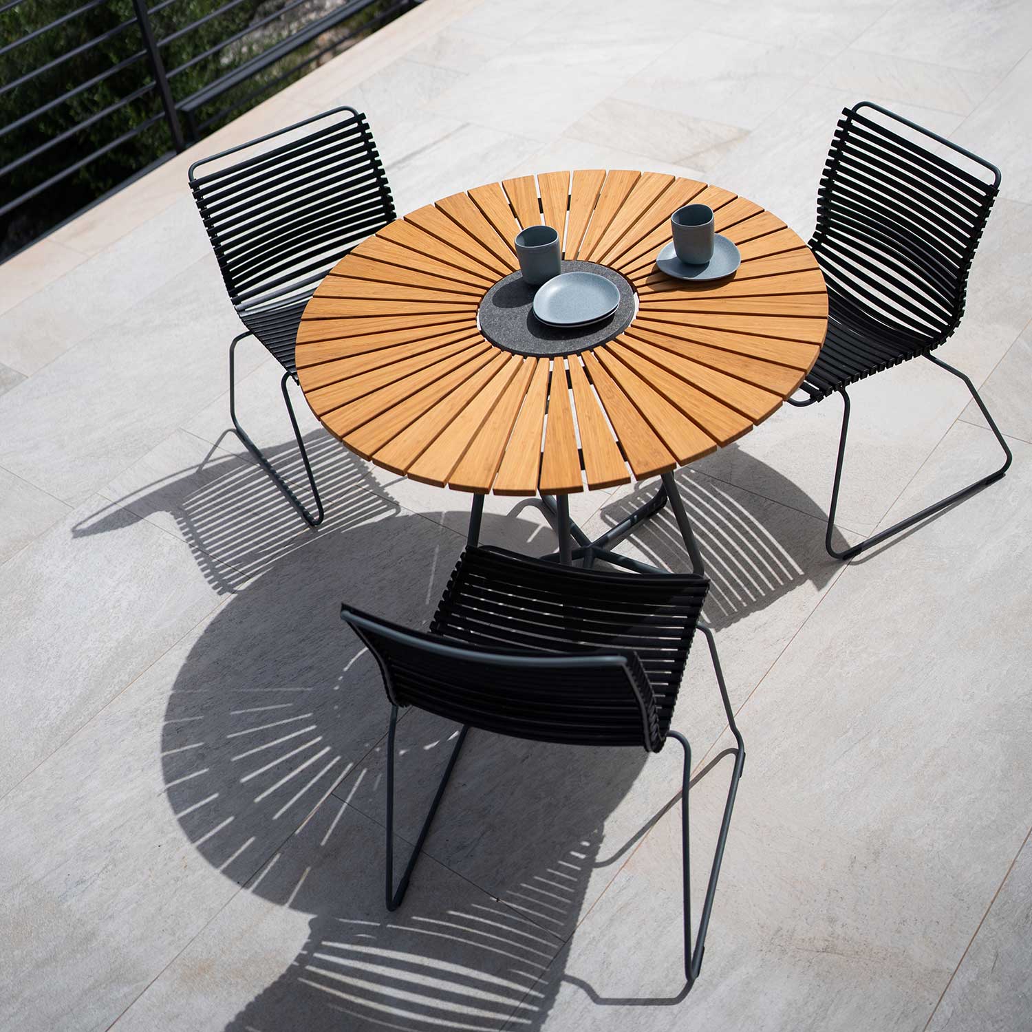 HOUE - Click Outdoorstuhl paprika