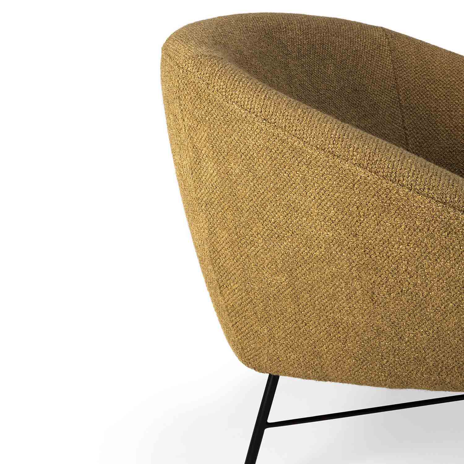 ginger ethnicraft barrow loungesessel freisteller close up seite 88099