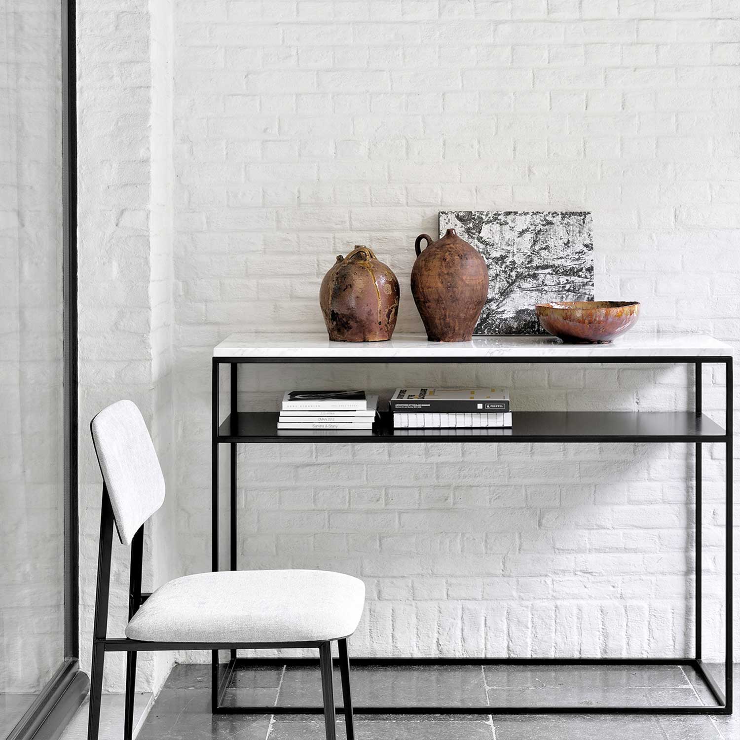 ethnicraft stone konsole heller marmor ambiente 88035