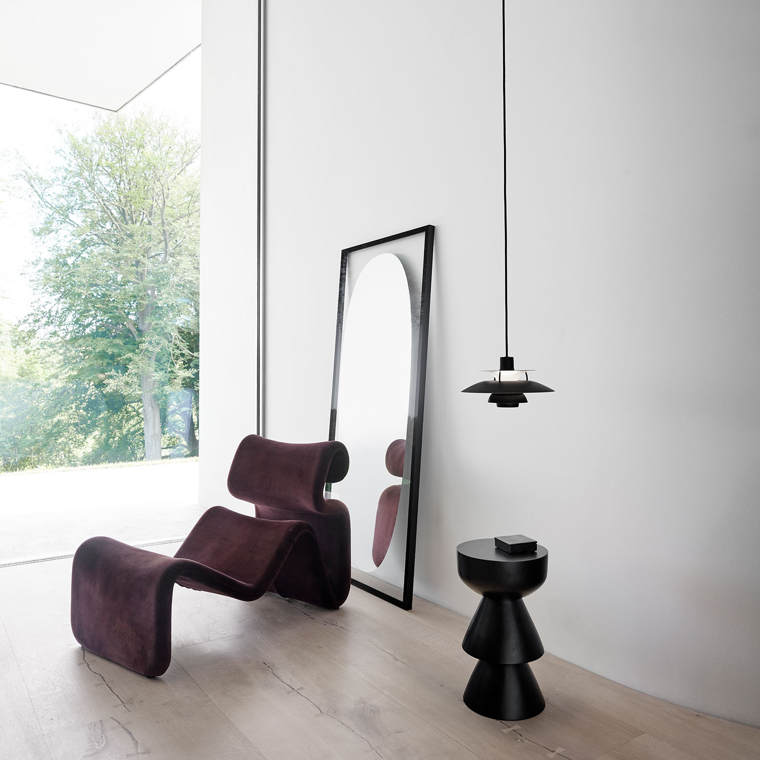 Louis Poulsen PH5 Mini Pendellampe monochrome schwarz 106230