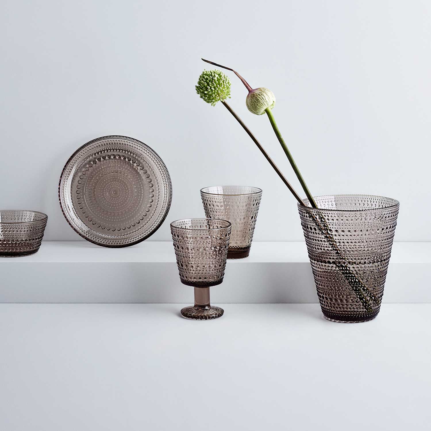 iittala Kastehelmi weinglas linen serie 103262