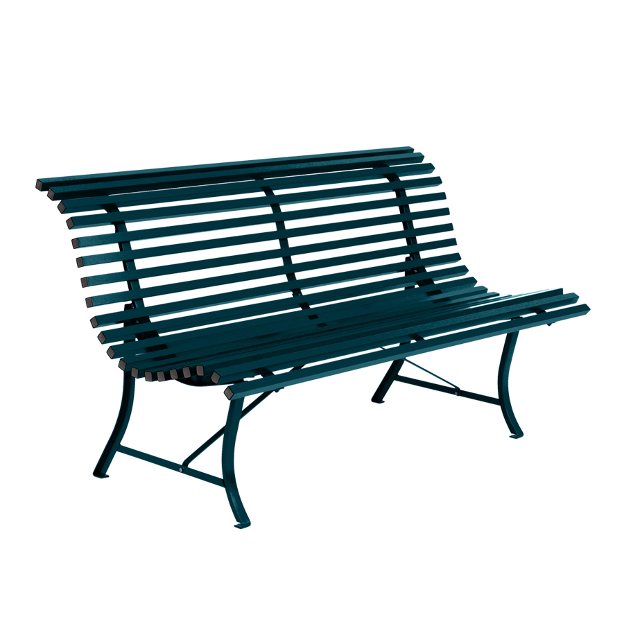 fermob louisiane bank 150 acapulcoblau 64727