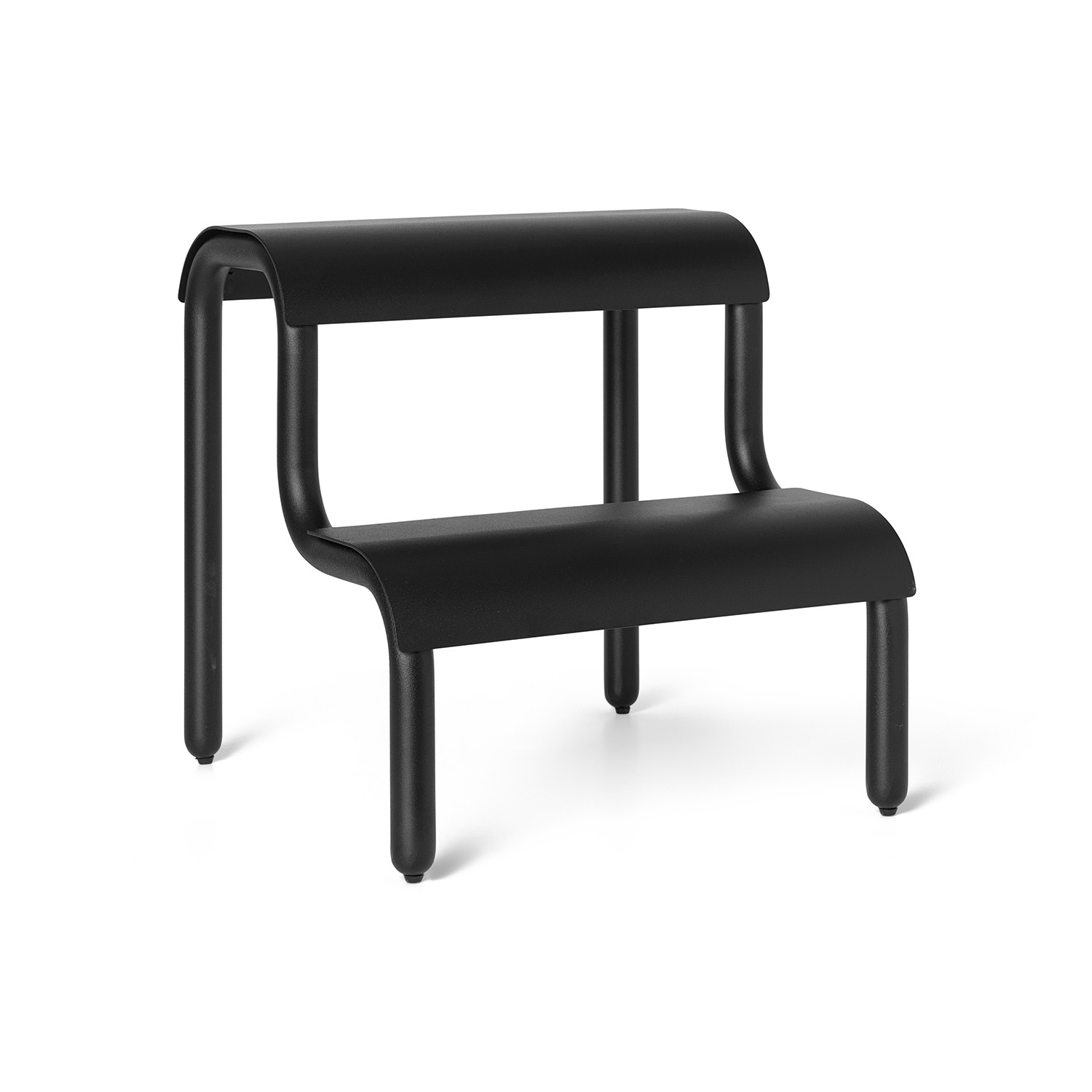 ferm living up step hocker black 75022