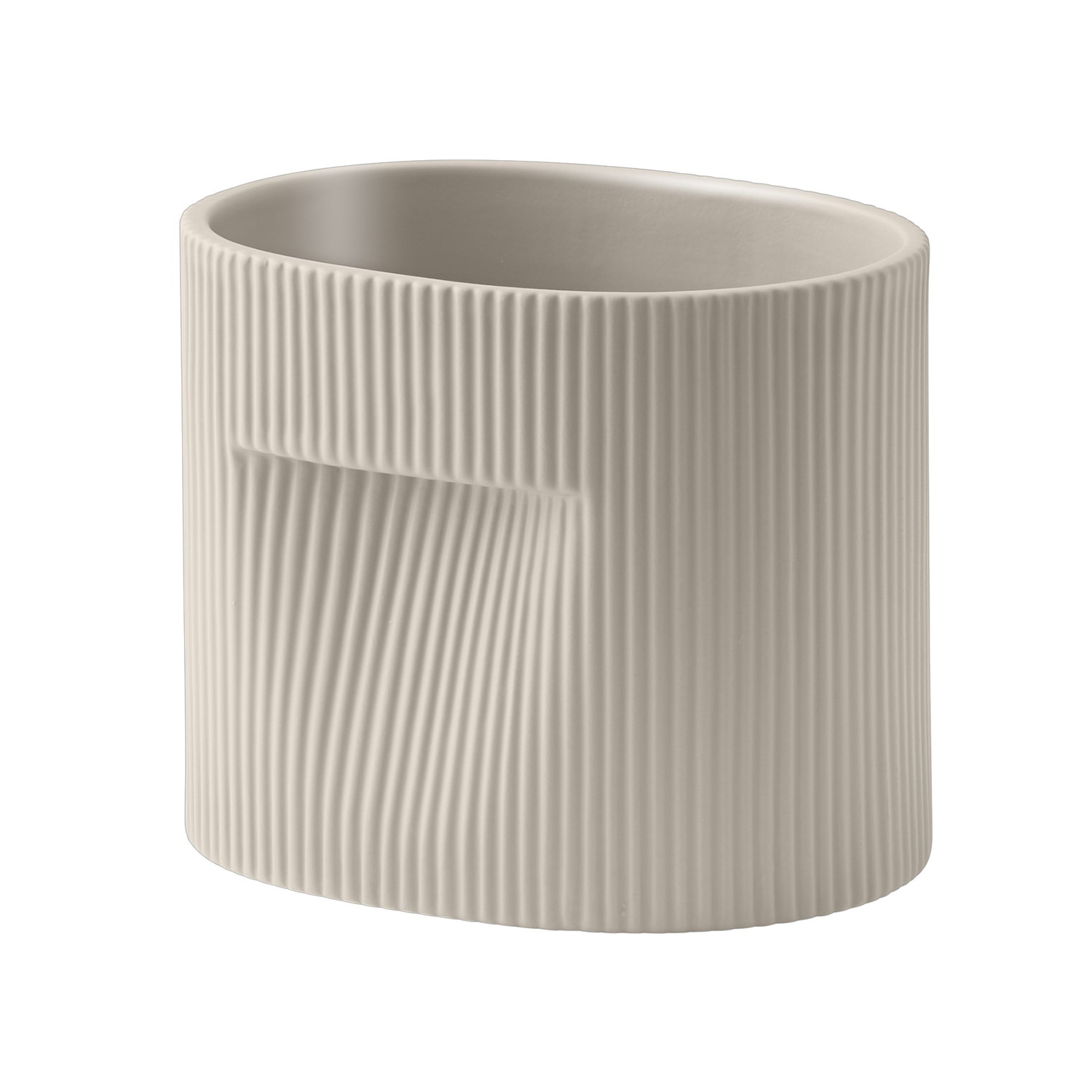 muuto Ridge Blumentopf beige 15 cm 105340