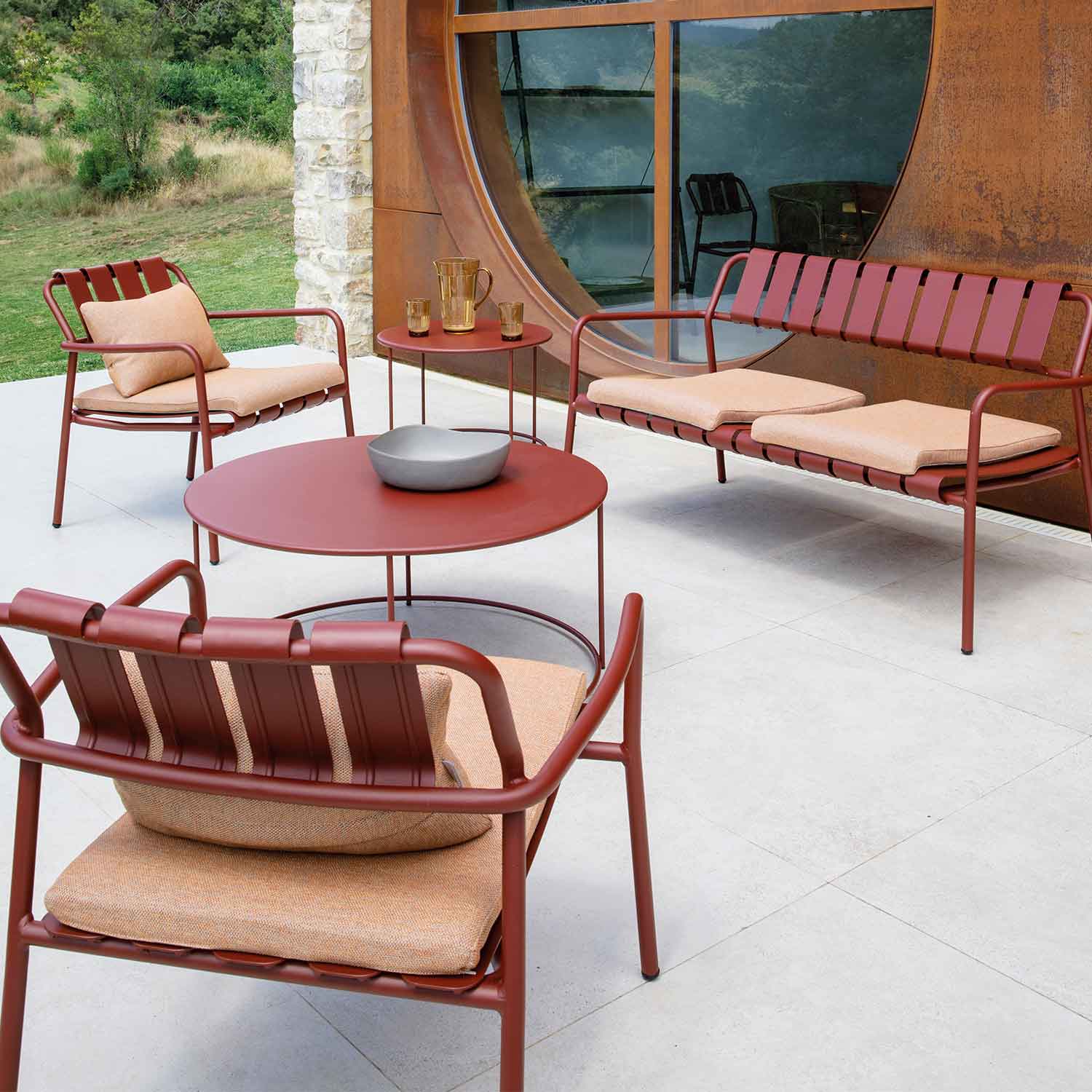 Vermobil - Verdea Loungesessel terracotta