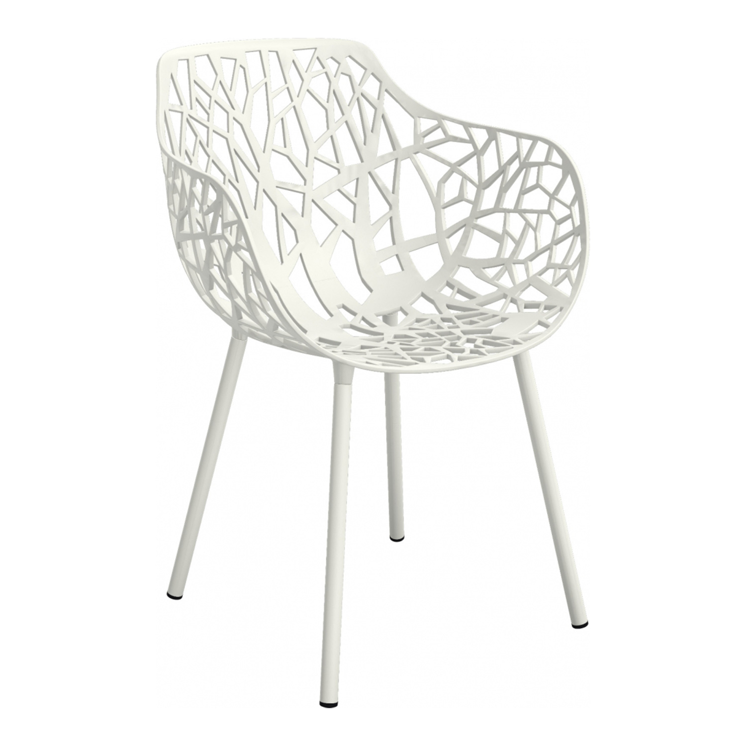 fast forest sessel weiss 25665