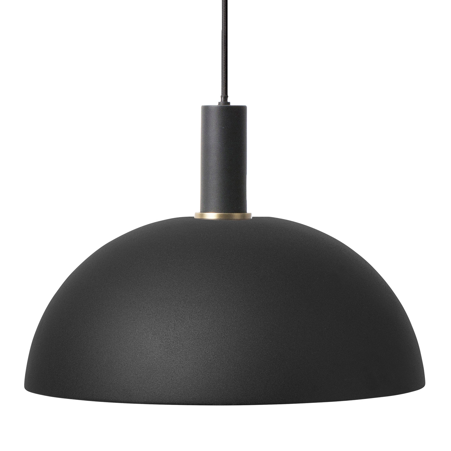 ferm living dome schwarz mit socket 61660
