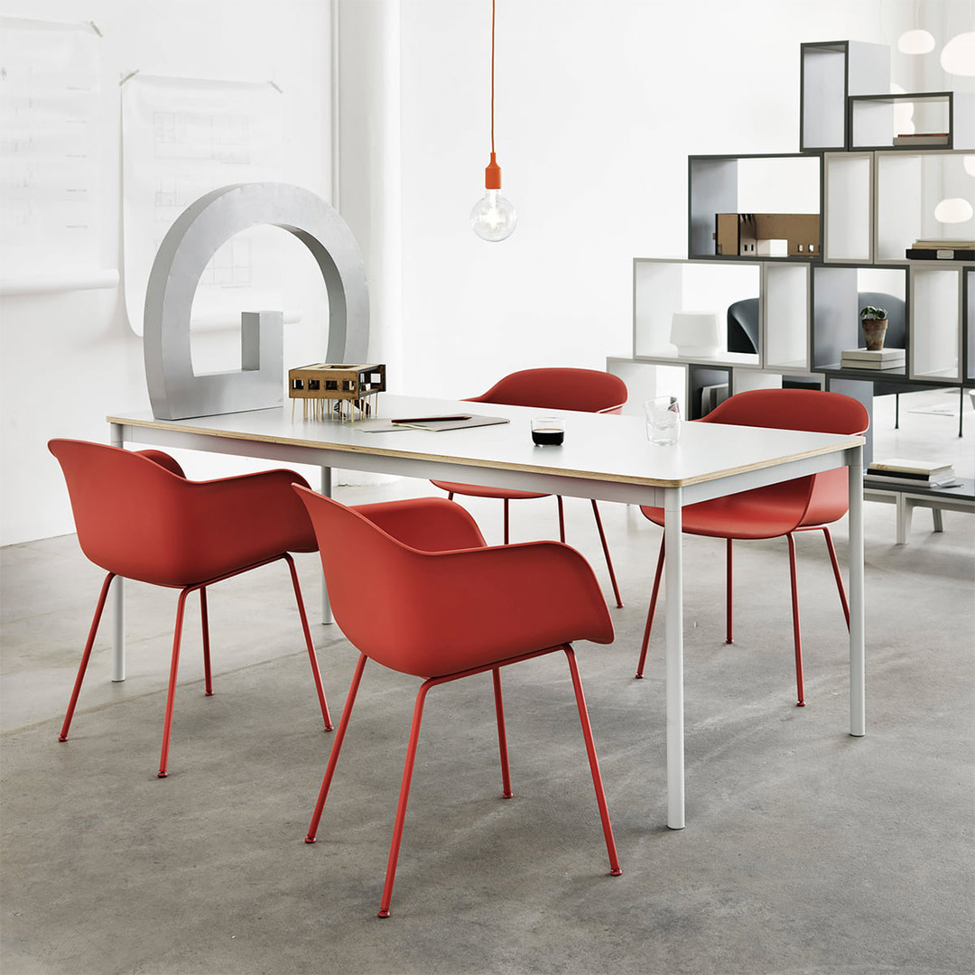 muuto base table laminat weiss 68573