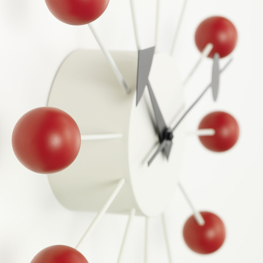 vitra ball clock rot detail 90450
