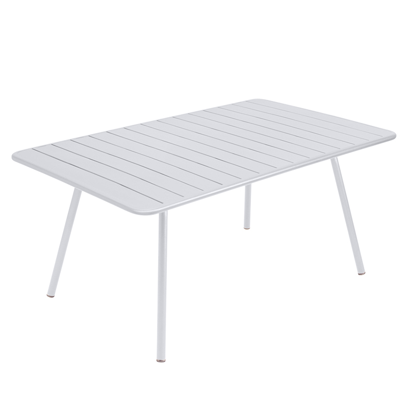 fermob luxembourg tisch 165 baumwollweiss 01 64336