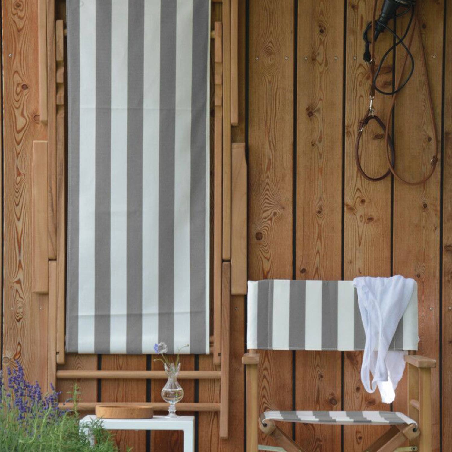 jan kurtz maxx liegestuhl streifen weiss hellgrau 80753