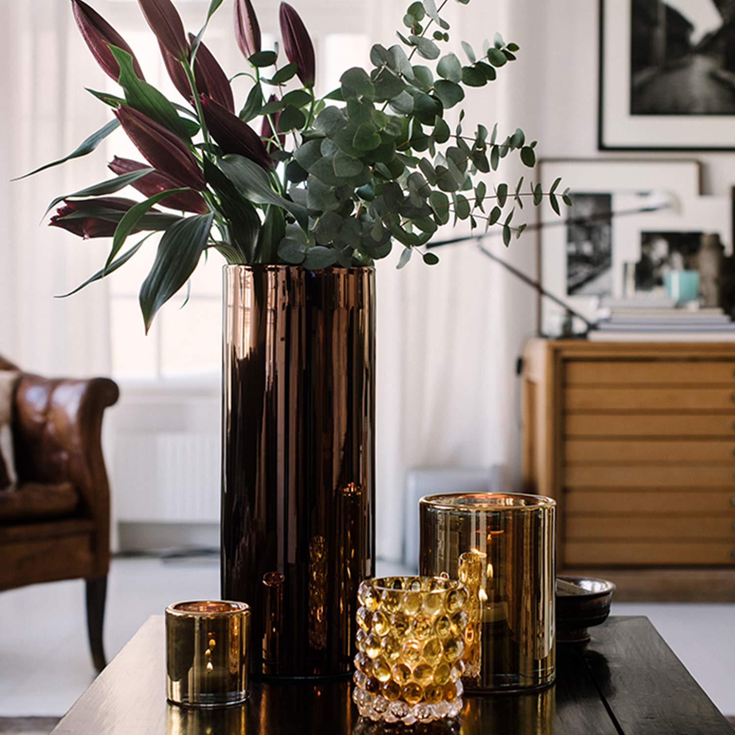 skogsberg hurricane windlicht bernstein 75908