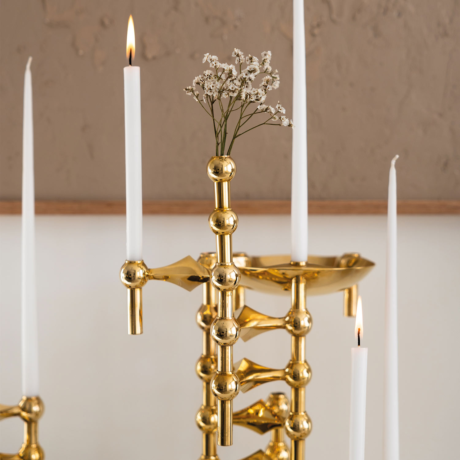 stoff nagel vase chrom detail 78147