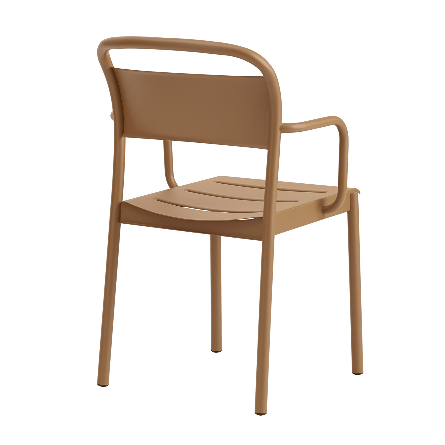 muuto linear armchair burnt orange hinten 65397