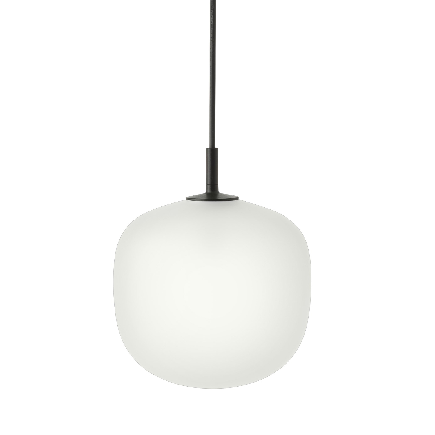 muuto rime pendelleuchte 18cm schwarz 93777