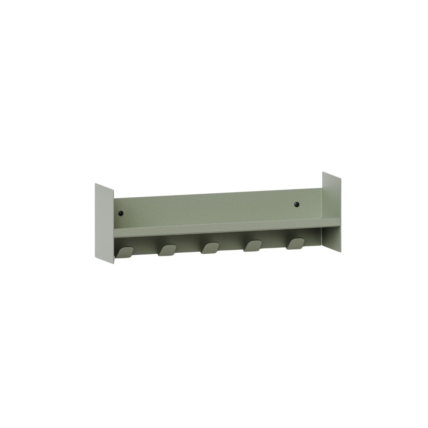 Tiptoe - PLI Slim Wandgarderobenregal 45x10cm eukalyptusgrau