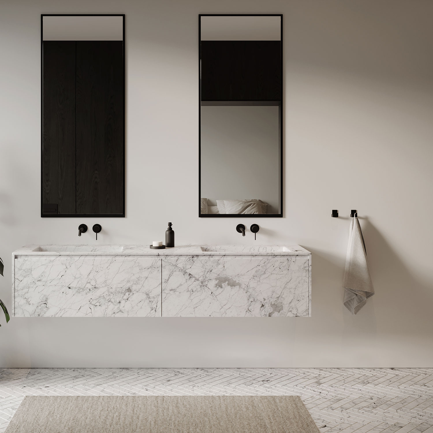 nichba haken schwarz 71802