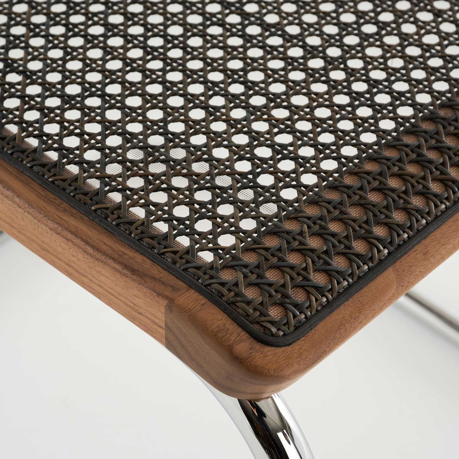 Thonet - S32V Stuhl chrom/Buche klar 6er Set