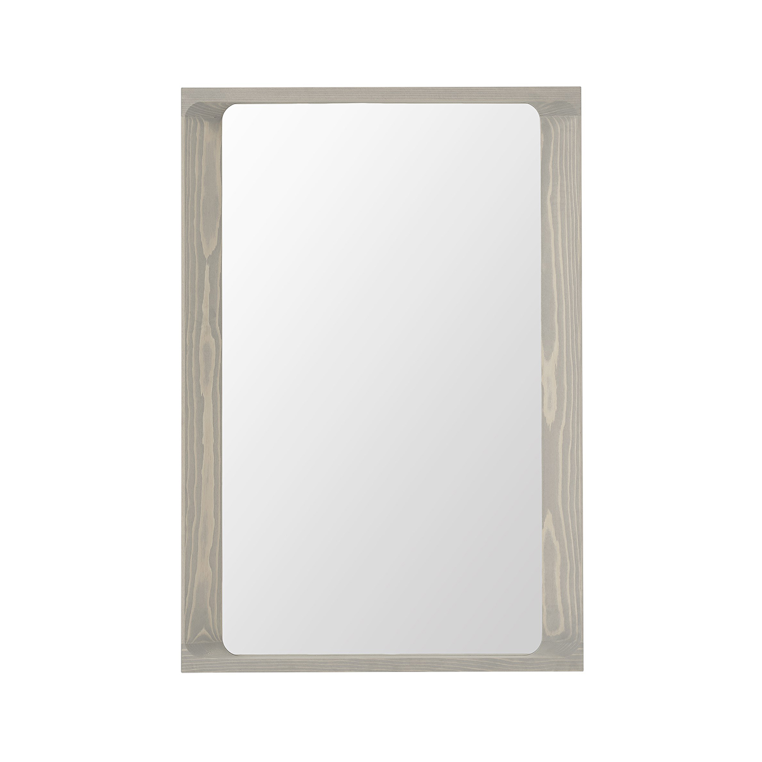 muuto Arced spiegel 80x55 light grey 105350