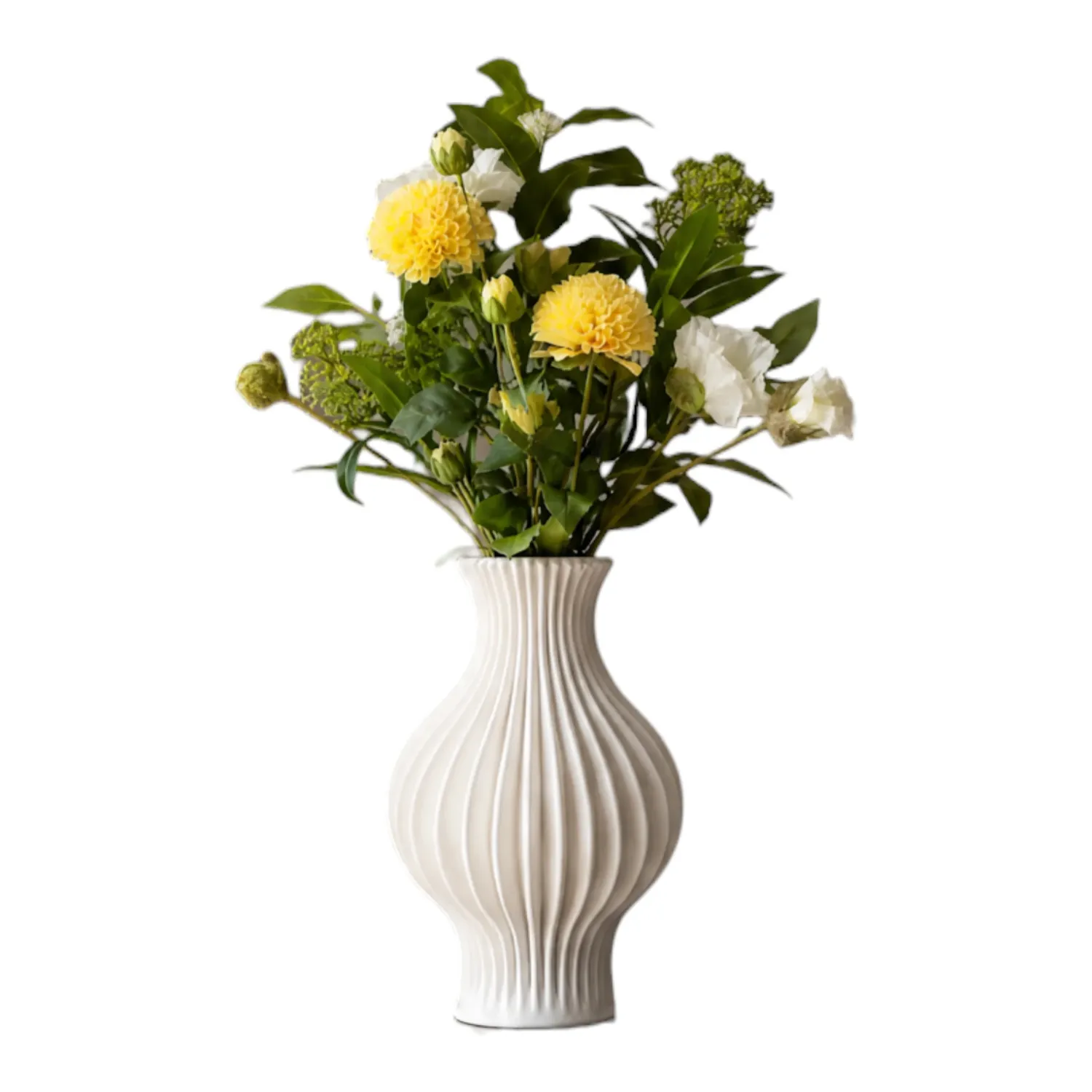 BLOOM OBJECTS - Soft Yellow Kunstblumenstrauß