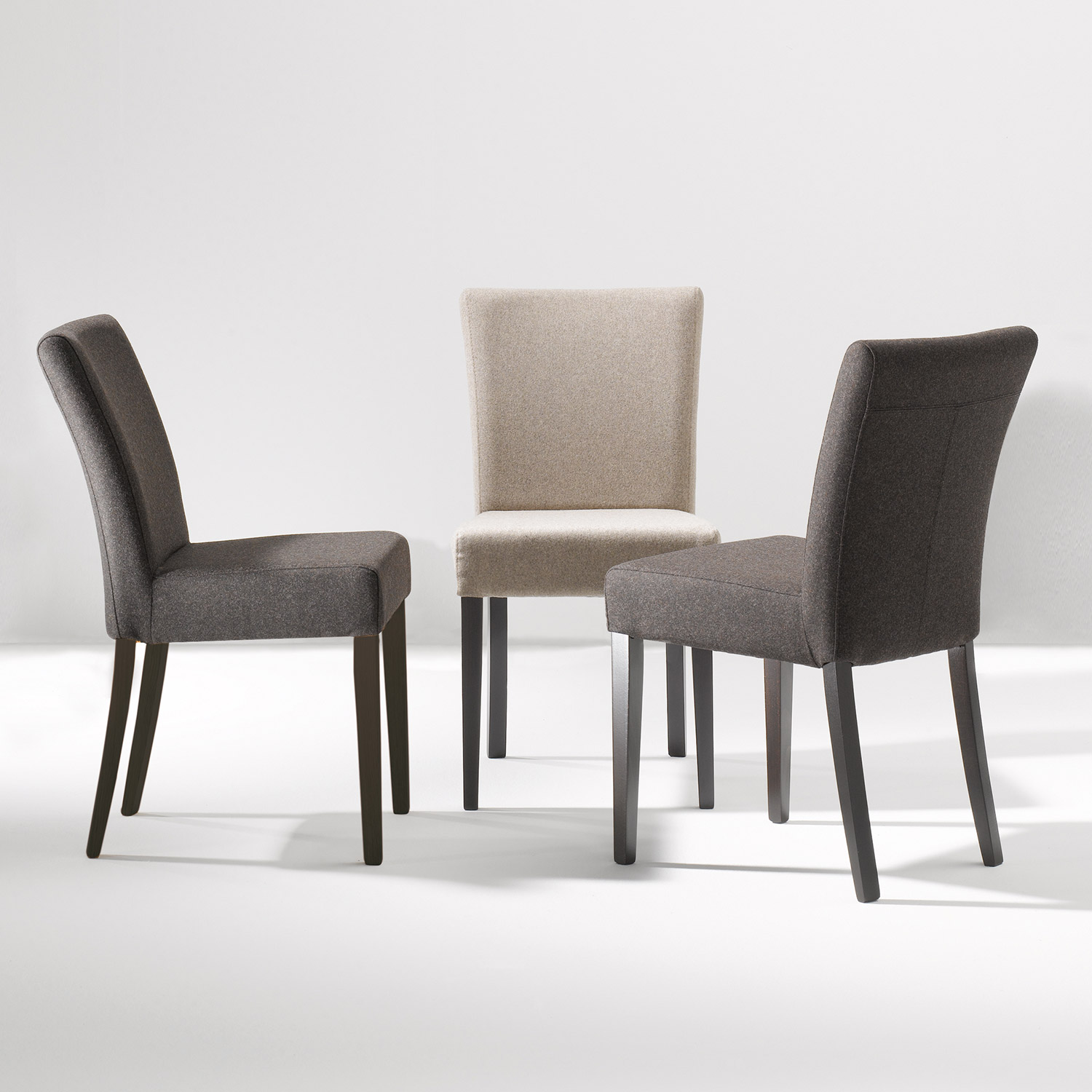 Jan Kurtz - Ella Stuhl wenge / Loden dunkelbraun