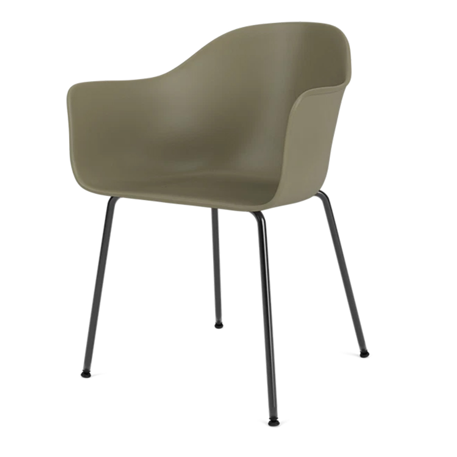 Audo - Harbour Stahl/Kunststoff hoch schwarz/olive