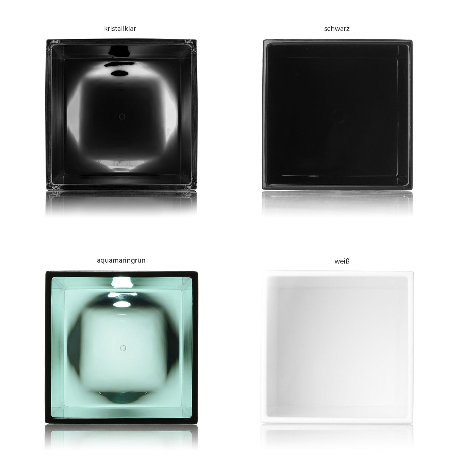 4 boxy ambiente Zahnbrstenhalter von unten alle